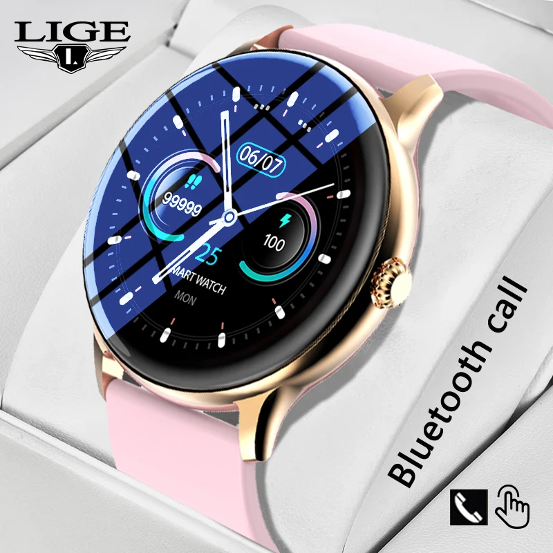 

Смарт-часы LIGE с Bluetooth и функцией вызова