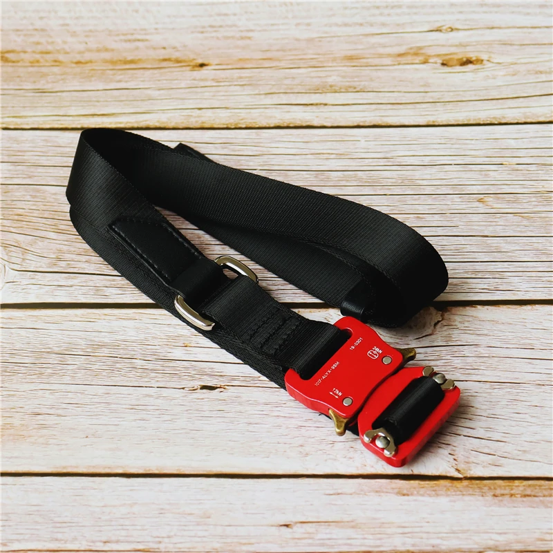 Red Metal Buckle ALYX With Dust bags Labels Roller Belt Men Women 1:1 High Quality Lasered Logo 1017 ALYX 9SM Belts