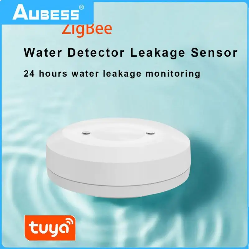 

Water Immersion Sensor App Remote Monitoring Water Linkage Alarm Flood Sensor Tuya Smart Life Water Leak Detector Leakage Sensor