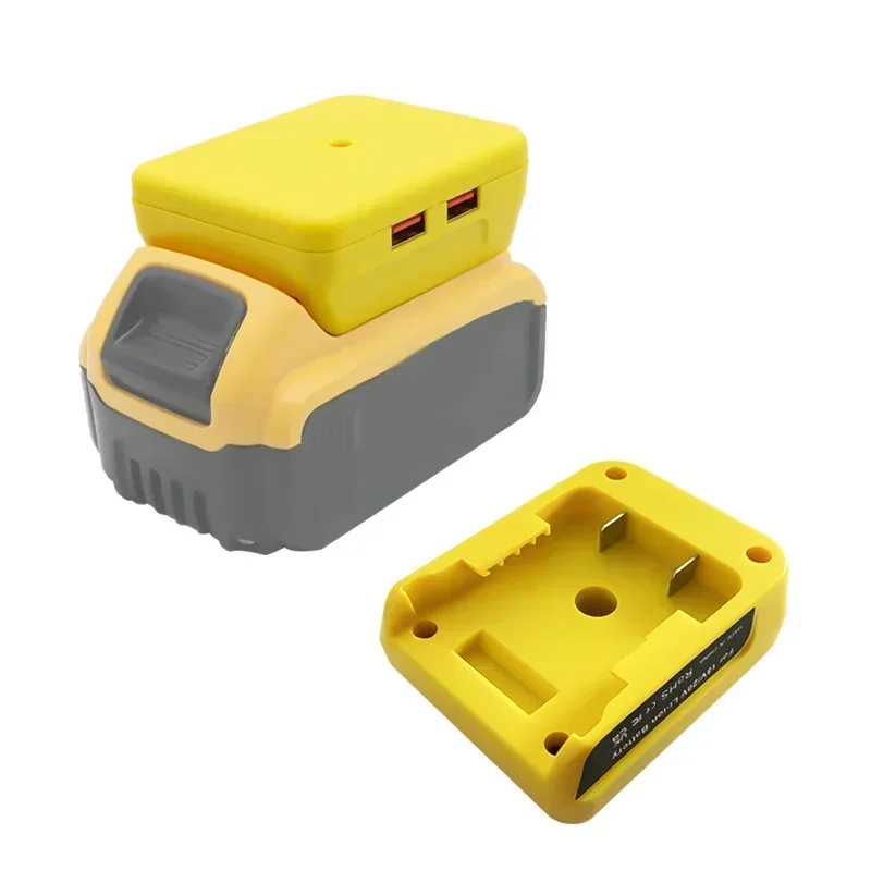 Разъем-адаптер Dual USB Power Bank Зарядное устройство для мобильного телефона DeWalt Milwaukee