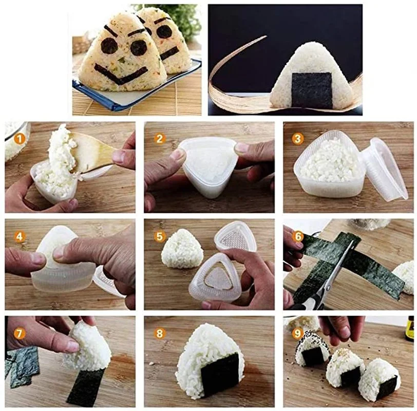 Кухонные принадлежности форма для суши треугольная машина инструмент рисовый
