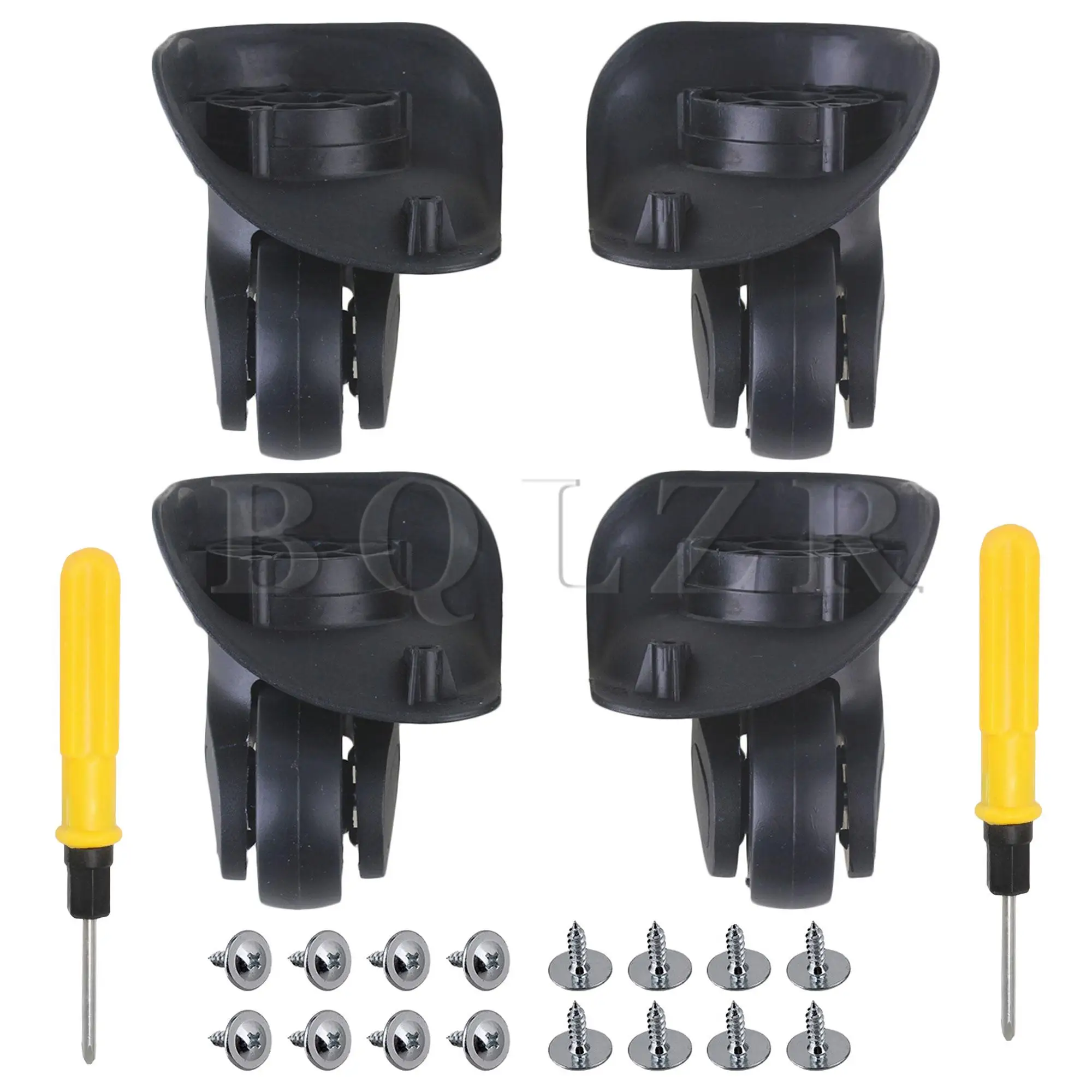 Колеса для чемодана BQLZR, 4 шт., 9,1 см x 10,7x4,9 см