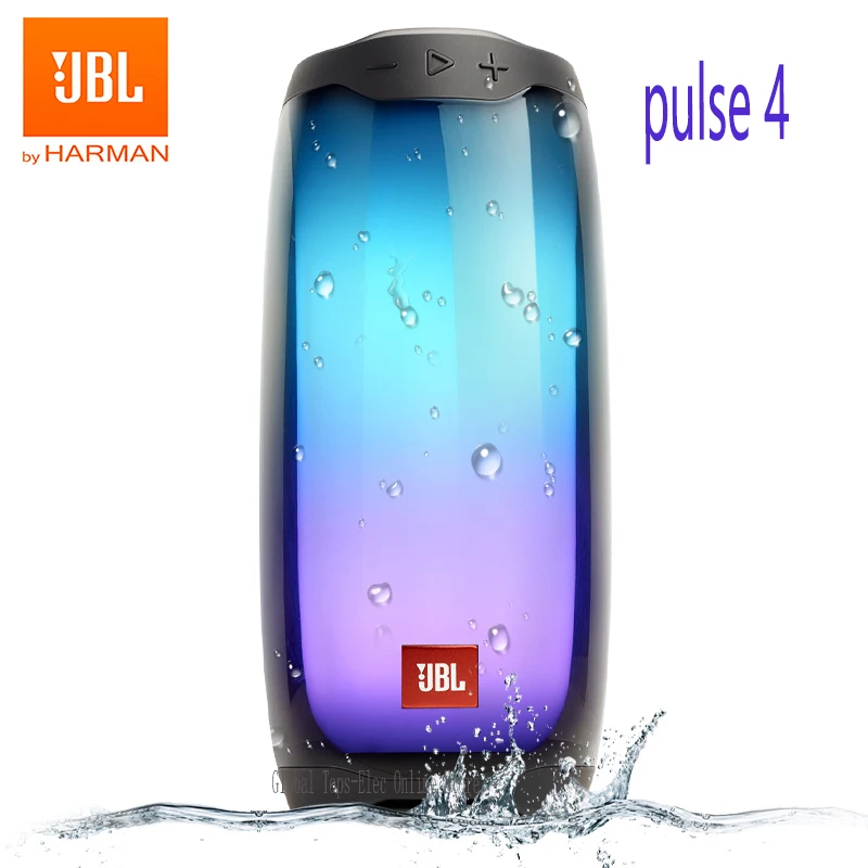 JBL Pulse 4 Беспроводная Bluetooth-колонка портативная Ipx7 Водонепроницаемая беспроводная