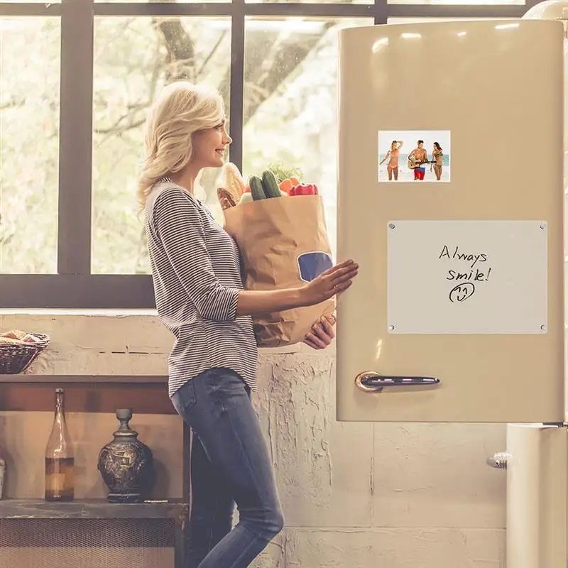 Доска для холодильника сухое стирание акриловый календарь планировщик белая