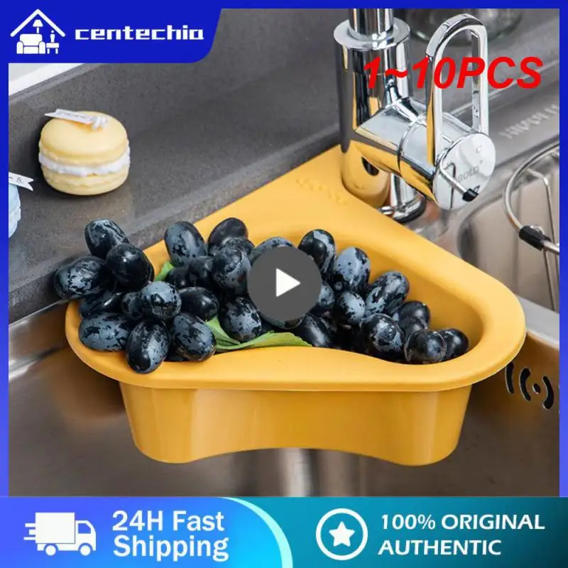 

1~10PCS Sink Strainer Leftover Sink Swan Drain Basket General Fruit And Vegetable Drain Basket Multifunctional Drain Basket