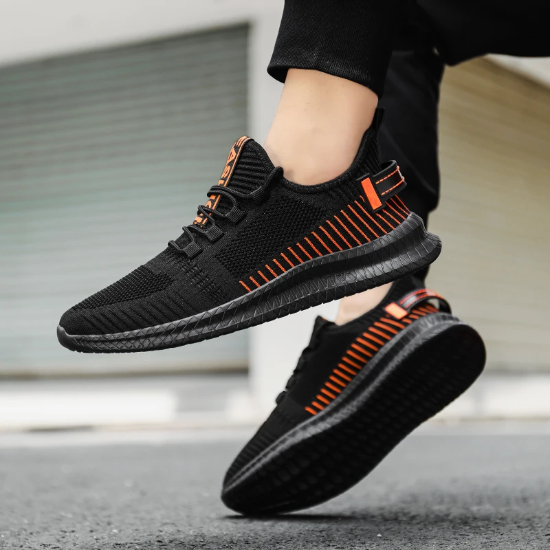 Fashion Men Running Shoes Light Breathable Sneakers Man Jogging Comfortable Athletic Shoes for Men Walking Footwear Big Size 47