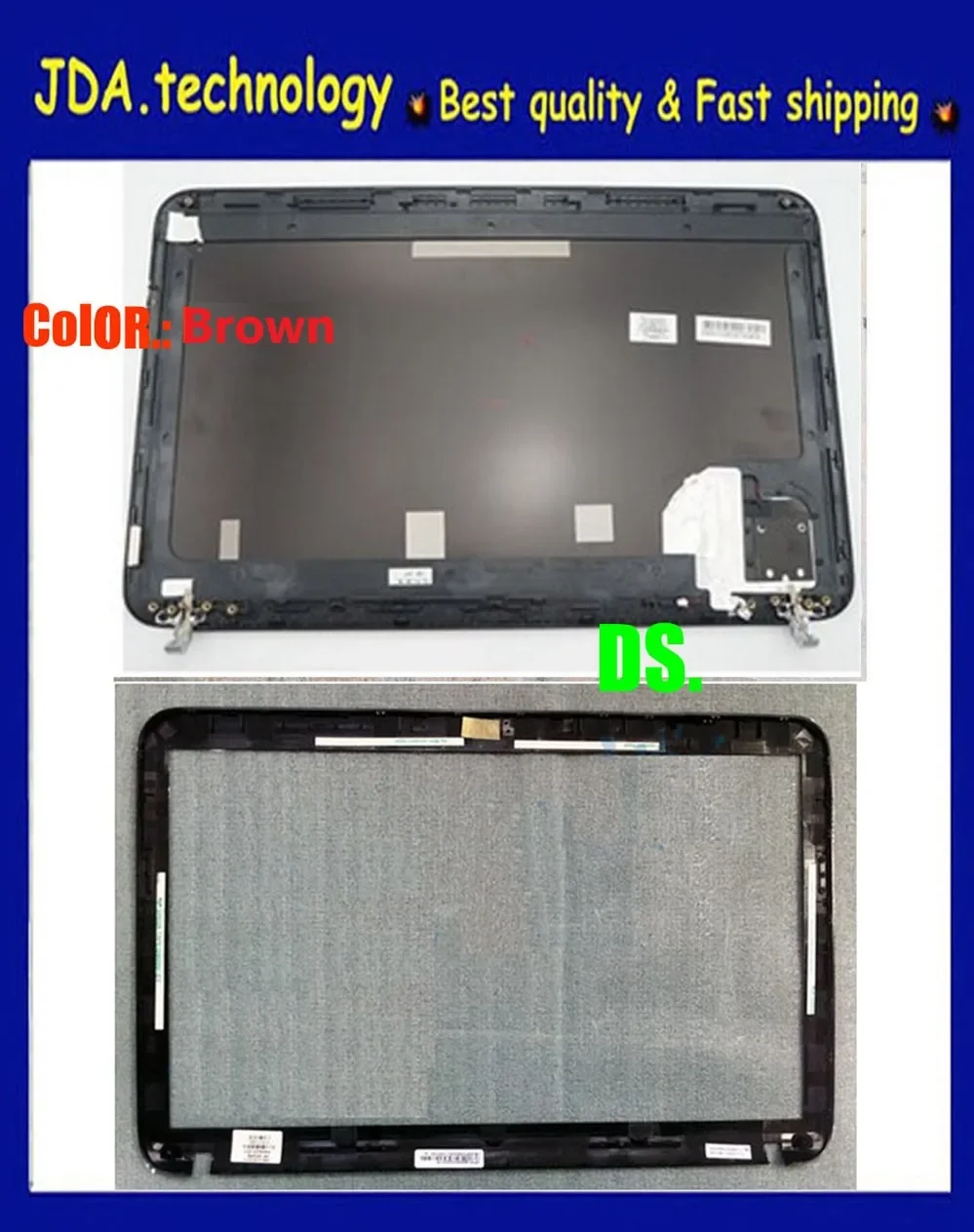 

MEIARROW New/Org Black back cover front bezel For HP Pavilion DV6 DV6-6000 back cover and bezel cover