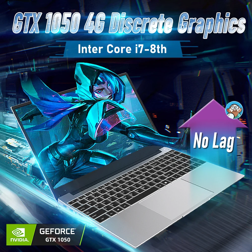 Игровой ноутбук GTX 1050 видеокарта 4G DDR4 15 6 FHD IPS Windows Intel Core i7 компьютер 16 Гб ОЗУ 256 SSD |