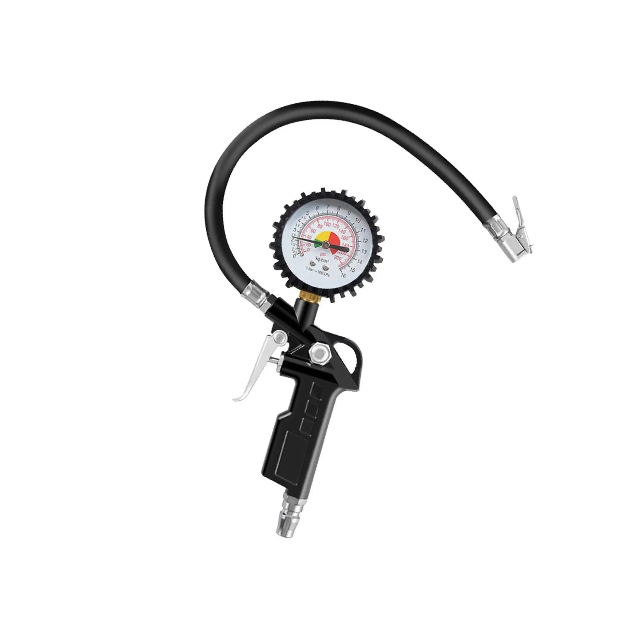 

Tire Pressure Gauge Meter Long Tube Portable for RV Motorcycle SUV