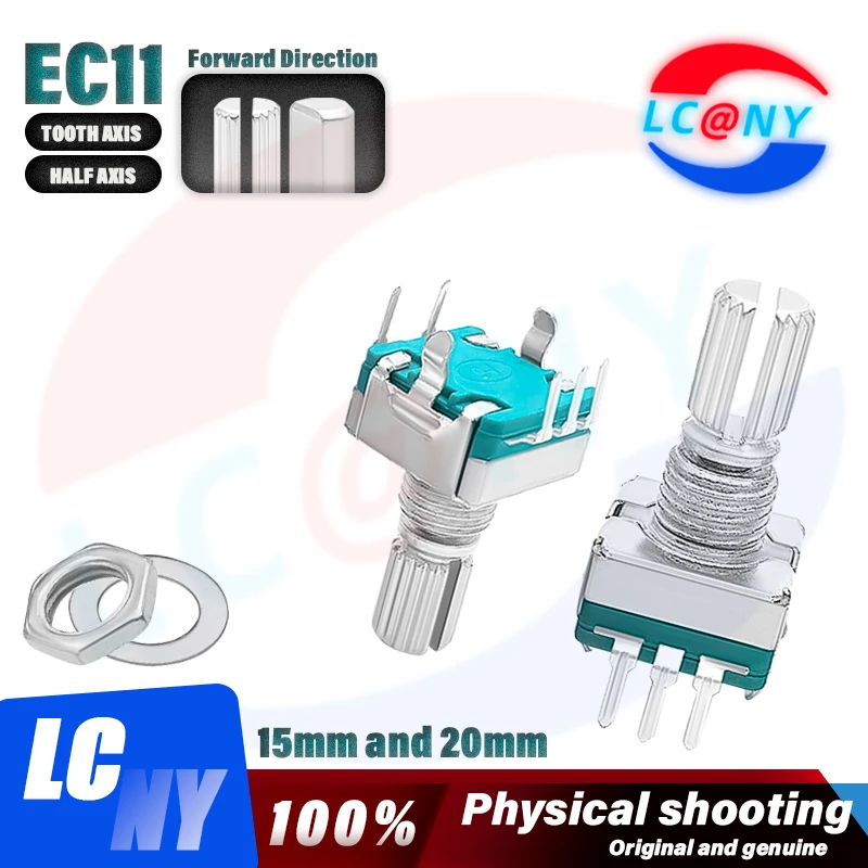 5 шт./партия 20 позиций поворотный кодировщик на 360 градусов кнопка EC11 w 5-контактная