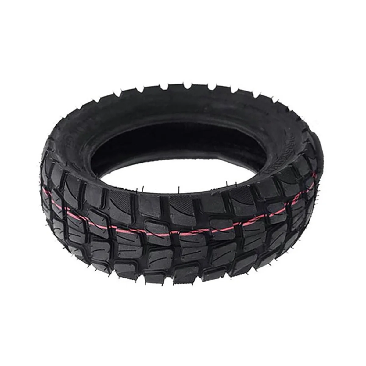 

255x80Mm Electric Scooter Tire for 10X Dualtron KuGoo M4 10 Inch Thickened and Widened Off-Road Tire Black