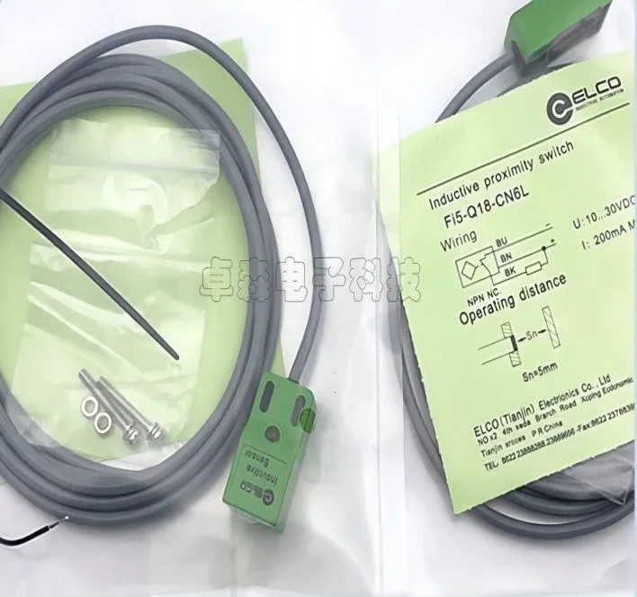 Бесконтактный переключатель ELCO Tianjin Yike NI8 FI5-Q18-ON6L NI10-Q25 Q30-CN/CP/OP6L