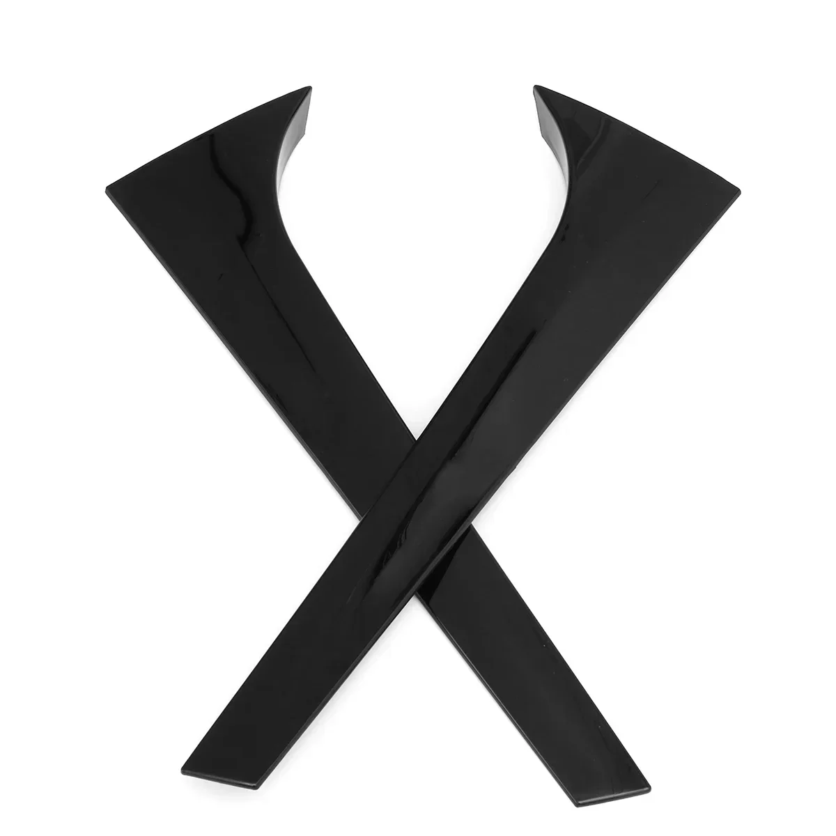 Пара боковых спойлеров заднего стекла для Skoda Kodiaq черные автомобильные Спойлеры