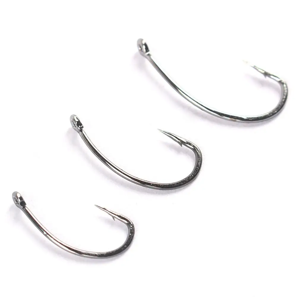 

20pcs High-carbon Steel Fishing Crank Hooks With Barb Carp Fishing Accessories