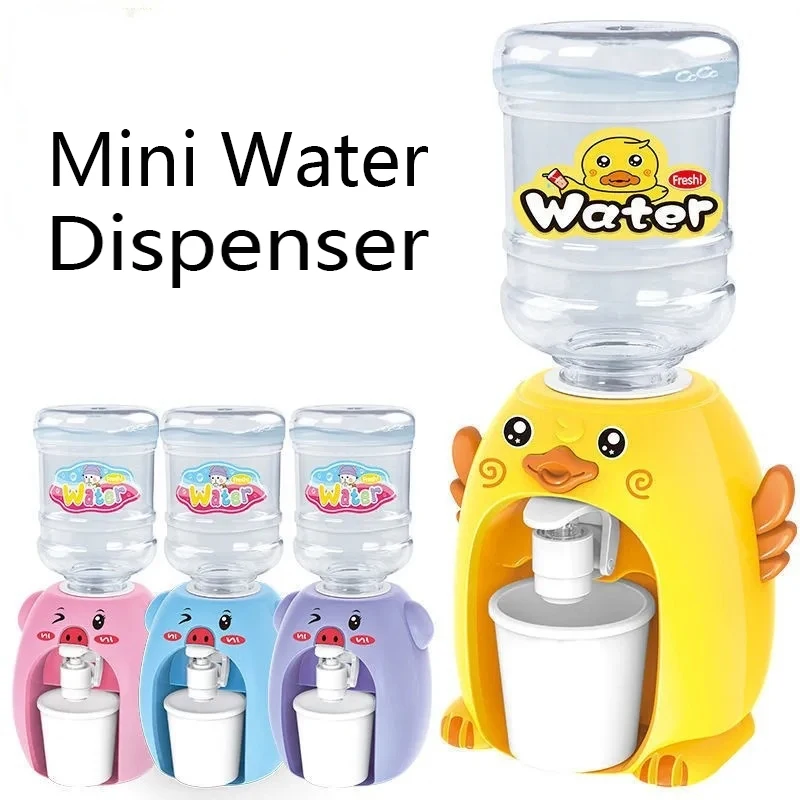 

Baby Toy water gallon pump Mini Water Dispenser Kids toddler Cosplsy Props Toy Drinking Water Hand Press Cooler Lifelike Cute