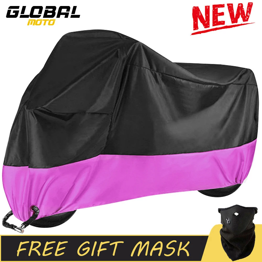 

Waterproof Motorcycle Cover Motocross Accessories Cover Dustproof UV Protective Outdoor Indoor For All Season Moto Rain Cover