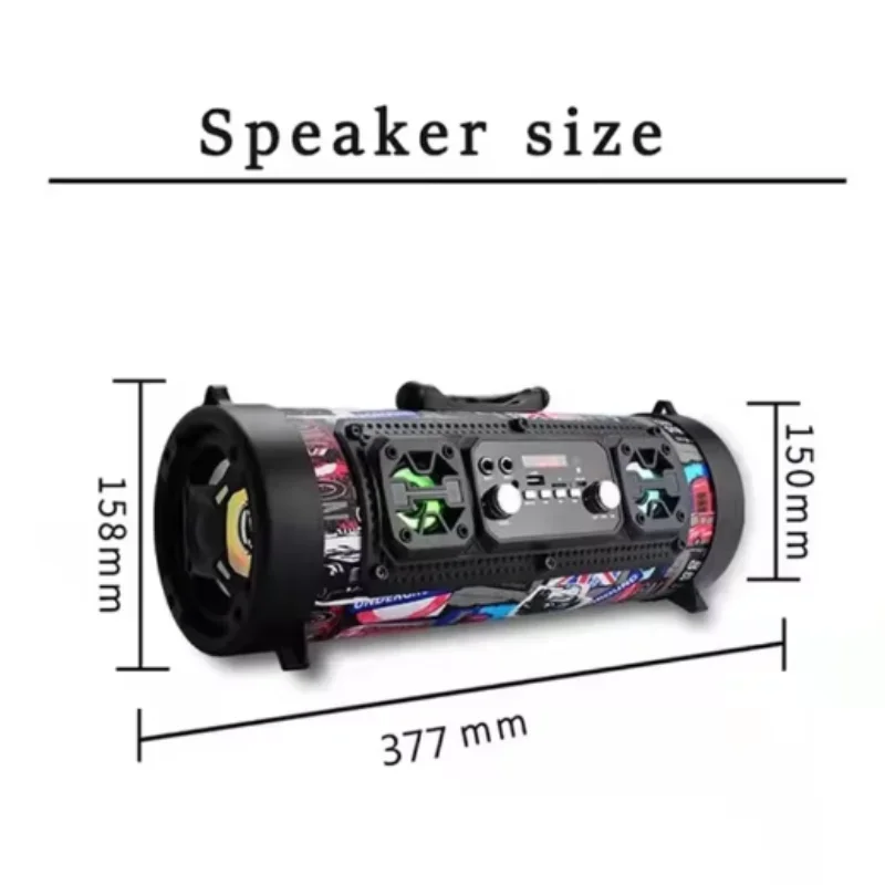 Bluetooth-динамик с FM-радио 20 Вт