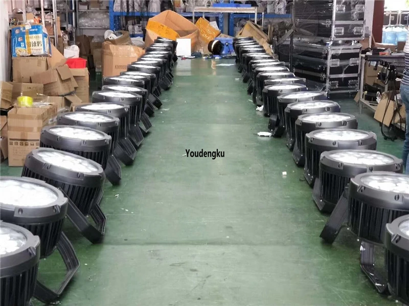 6 шт. уличный DMX-вечеринка водонепроницаемый IP65 18x10 Вт RGBW свадебный светодиодный