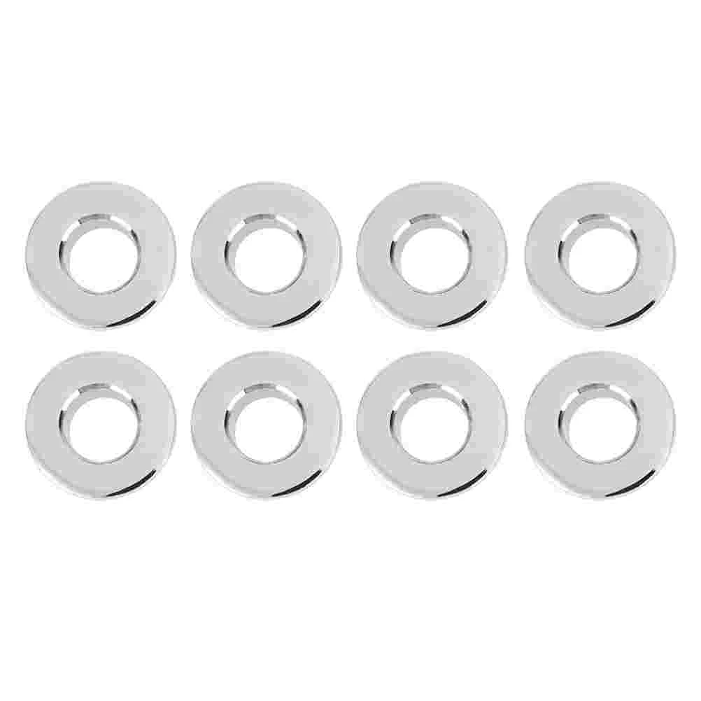 

8pcs Ceramic Basin Stopples Practical Hole Plugs Sink Overflow Drain Covers