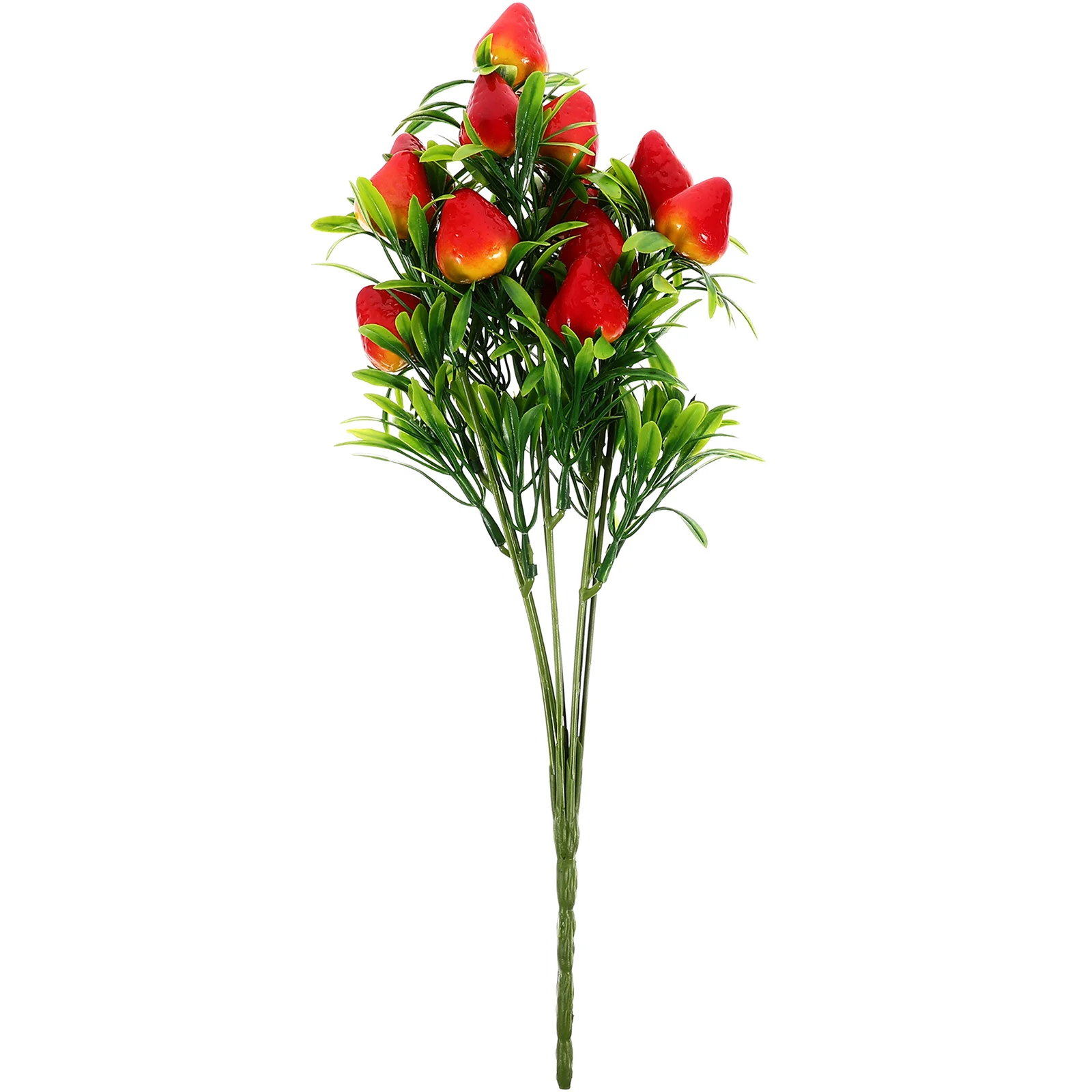 

Botanical Decor Artificial Strawberry Picks Vine Tree Branches Fake Strawberries Girl Simulation Bouquet