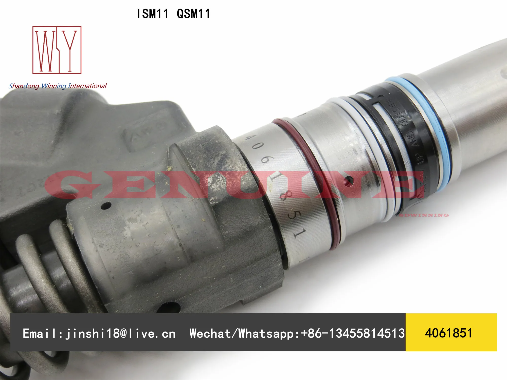 Подлинный и новый топливный инжектор 4061851 для двигателя CUMMINS ISM11 QSM11 - купить по
