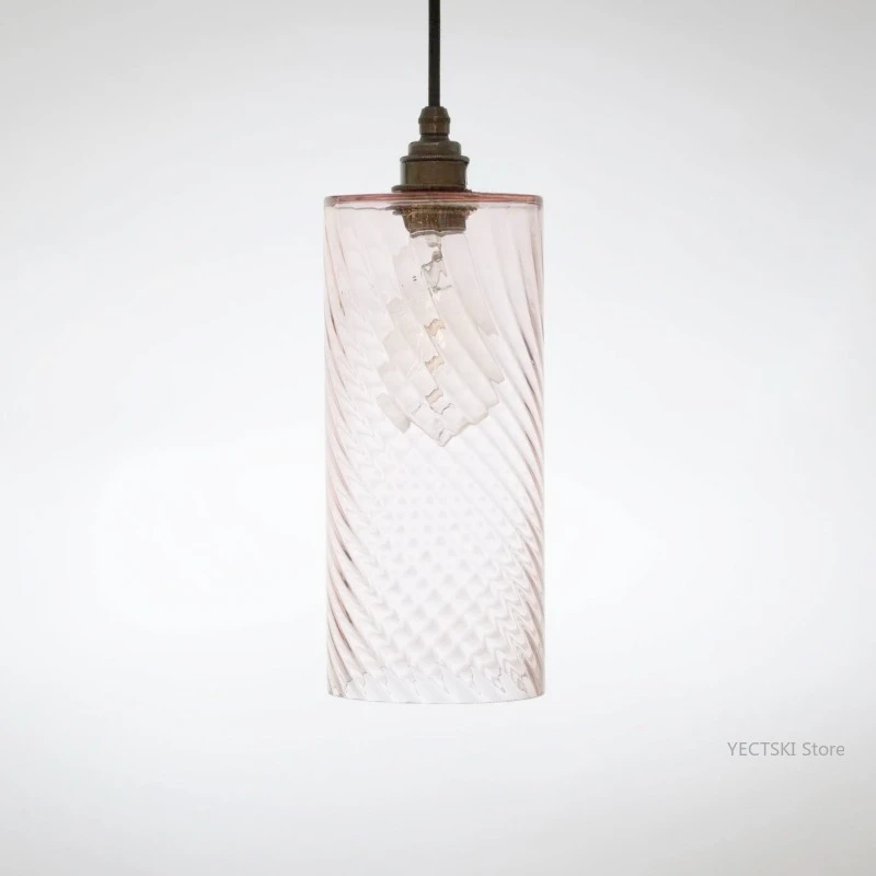 Скандинавская Современная Минималистичная цветная прозрачная стеклянная