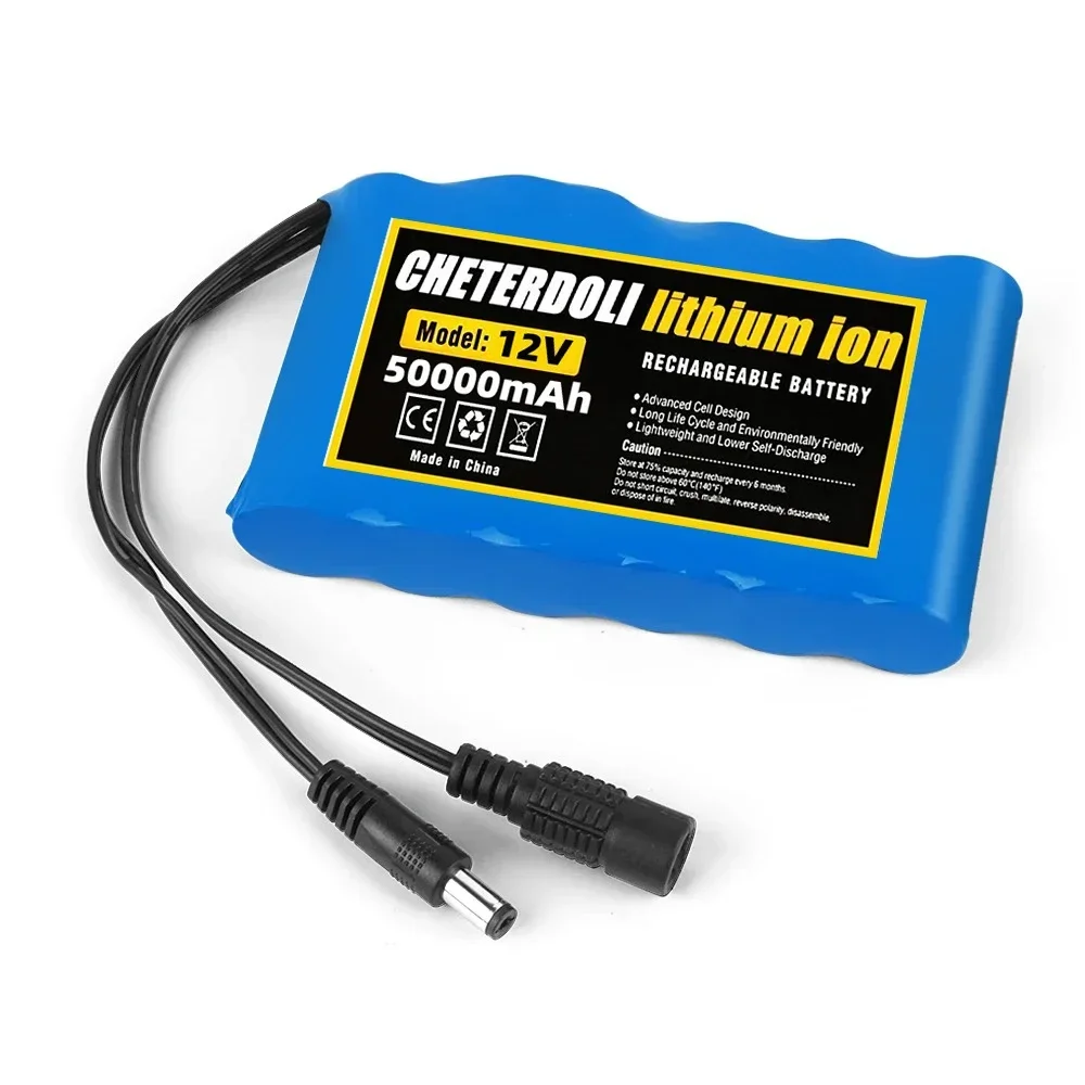 Литий-ионная аккумуляторная батарея 18650 3S2P 12V 50000 мАч
