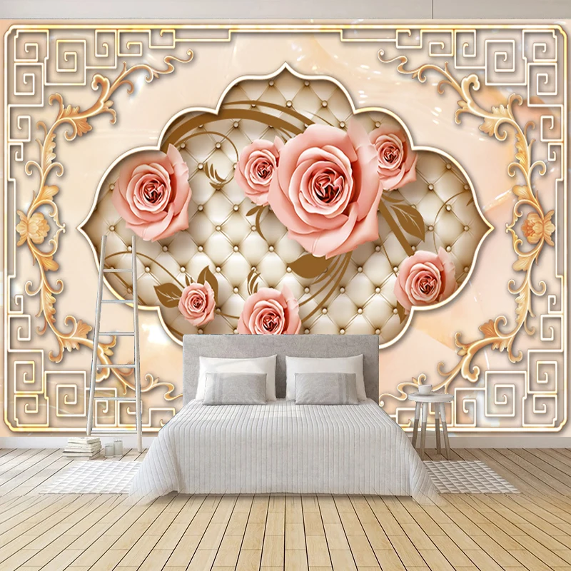 

Home decor princess painting printing background fairy tale poster flower modern wall art picture bedroom background frameless V