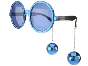 Earrings party glasses disco bulk blue brand sunglasses Vintage Punk fashion kids women men gift toy