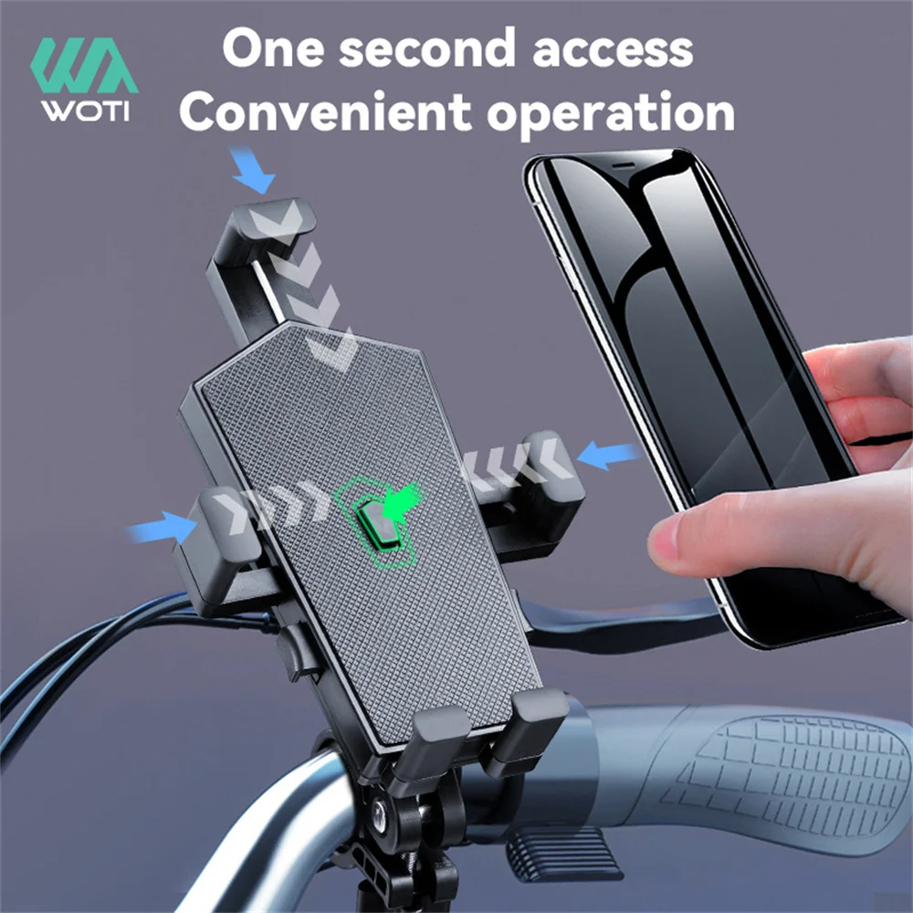 

Bicycle Racks Mobile Phone Holder Handlebars Rearview Mirrors One-piece Lock Phone Bracket With Umbrella Motorcycle Bike Holder