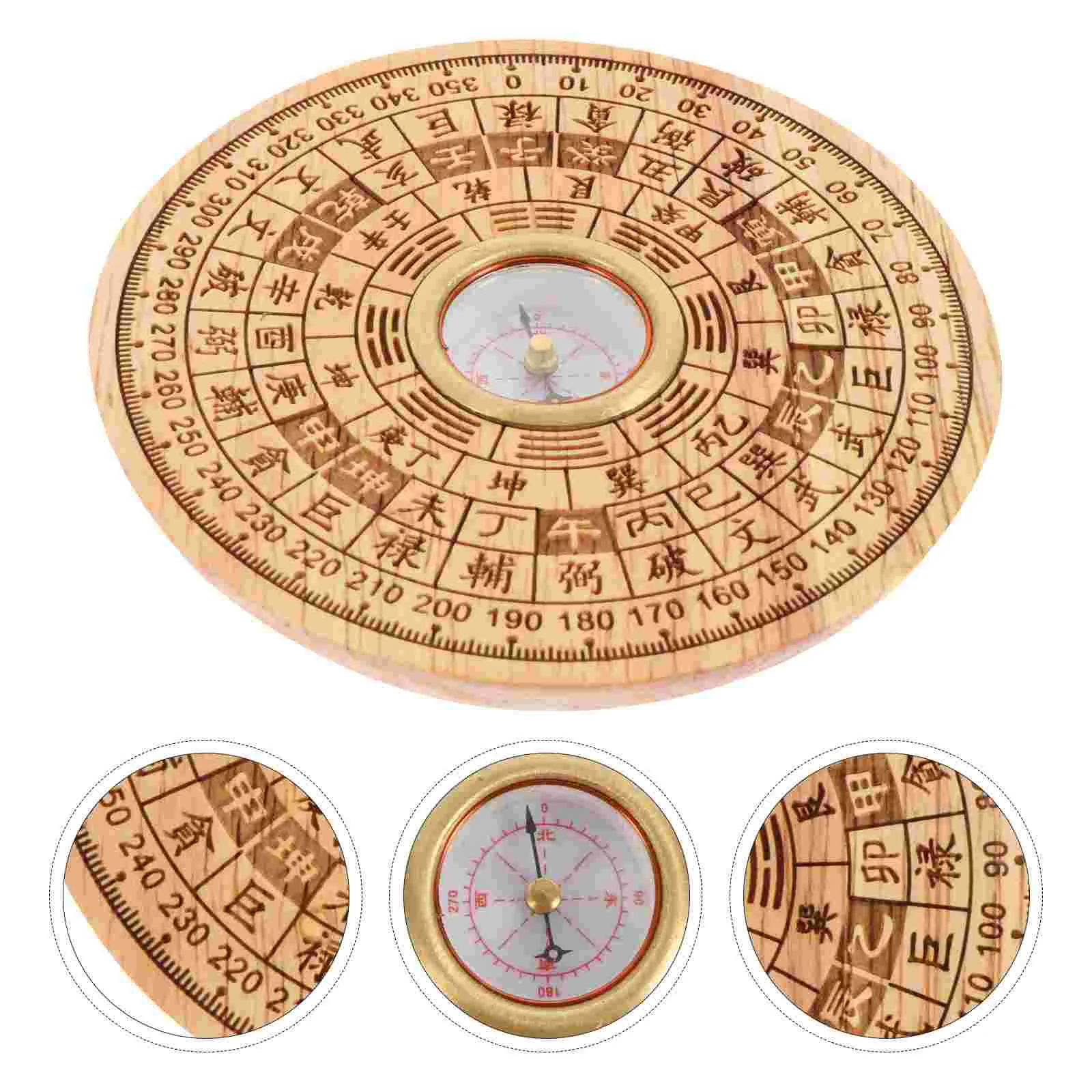 

Compassluo Pan Chinese Traditional Decoration Guide Tool Fengshui Adorn Ornament Door Front Survival Camping Vintage Decorative