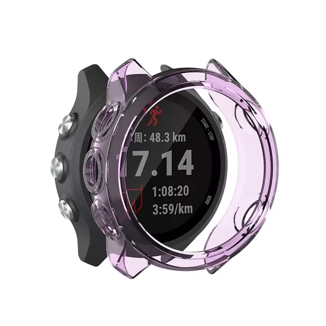 

Protective Case cover For Garmin Vivoactive 4 4s 245 watch bumper Shell For Garmin Fenix 6 6x 6s Pro Clear 5 5s 5x plus