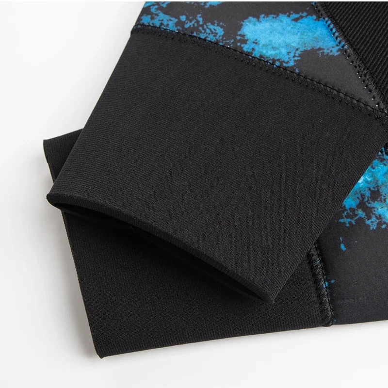 Мужской Камуфляжный гидрокостюм для дайвинга 5 мм комплект из 2 предметов