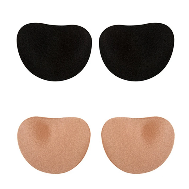 

New 1Pair Bikini Chest Pad Bikini Set Push Up Padded Bikinis Swimsuit Women Swimwear Women Breathable Stealth Sponge Bra Pad