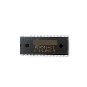 1PCS/lot W27C512-45Z W27C512 28DIP IC EEPROM 512KBIT 100% new imported original IC Chips fast delivery