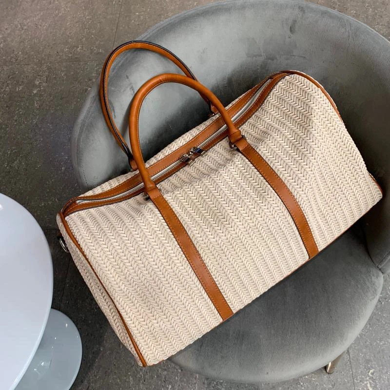 Luxury Designer Travel Bags For Women PU Leather Large Capacity Duffel Bags Female Luggage And Handbags Ladies Duffle Bag New