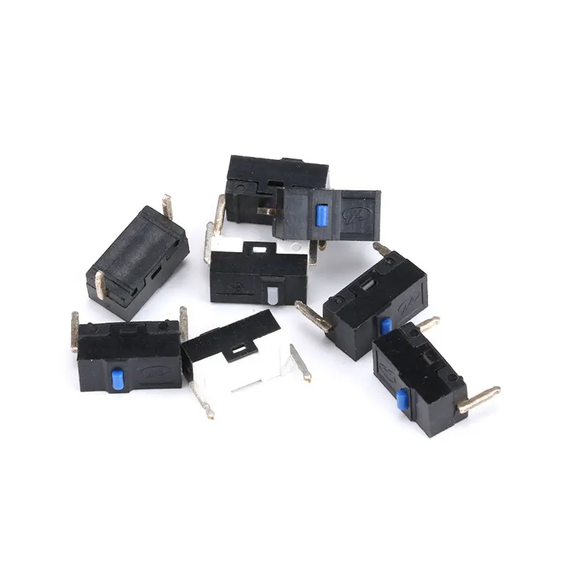 10 шт. мини микро концевой мгновенный выключатель 02 2Pin Arc Action переключатели