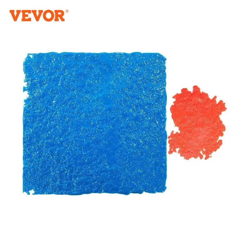 

VEVOR Concrete Texturing Skin Stamp Mat Stone Texture Style Flexible Durable Polyurethane 18" x 18" Blue Suit for Cement Stamp