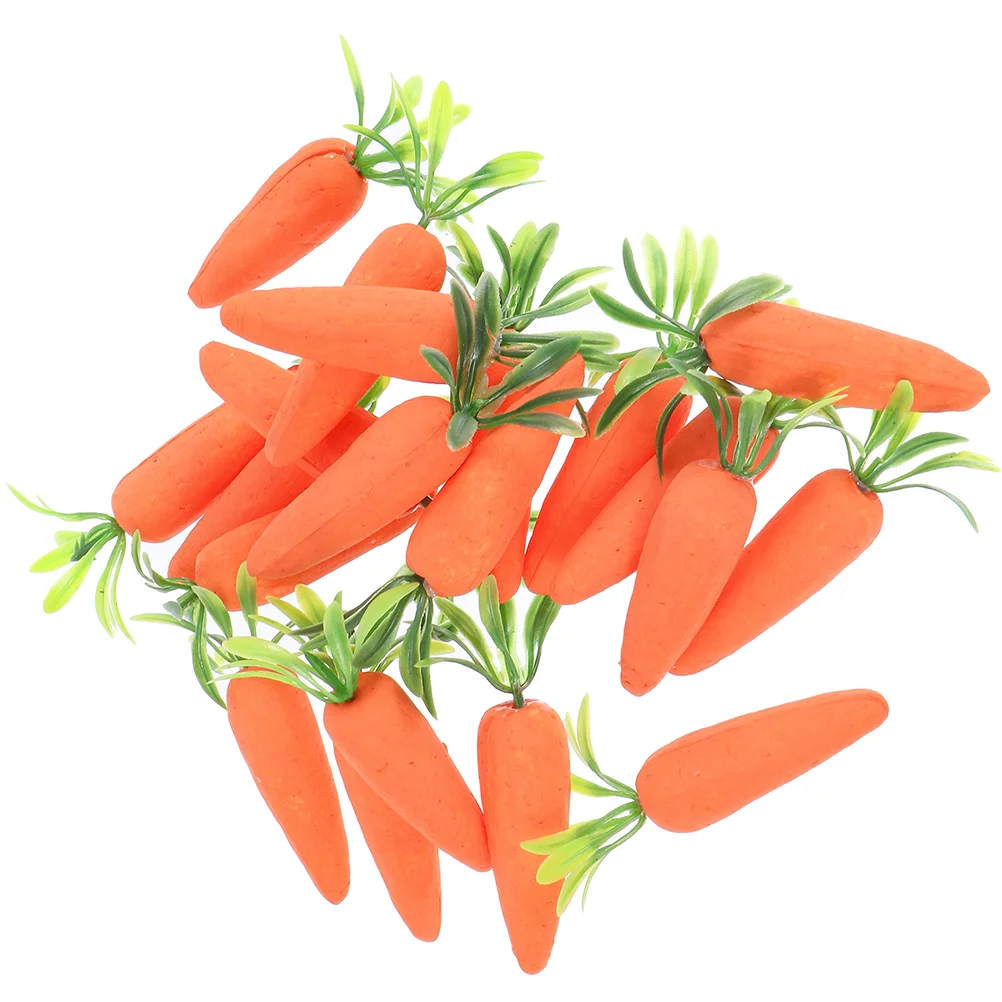 

25Pcs Carrots Carrot Hanging Party Home Carrot Decorations Easter Carrots Decor for Easter Home Decoration