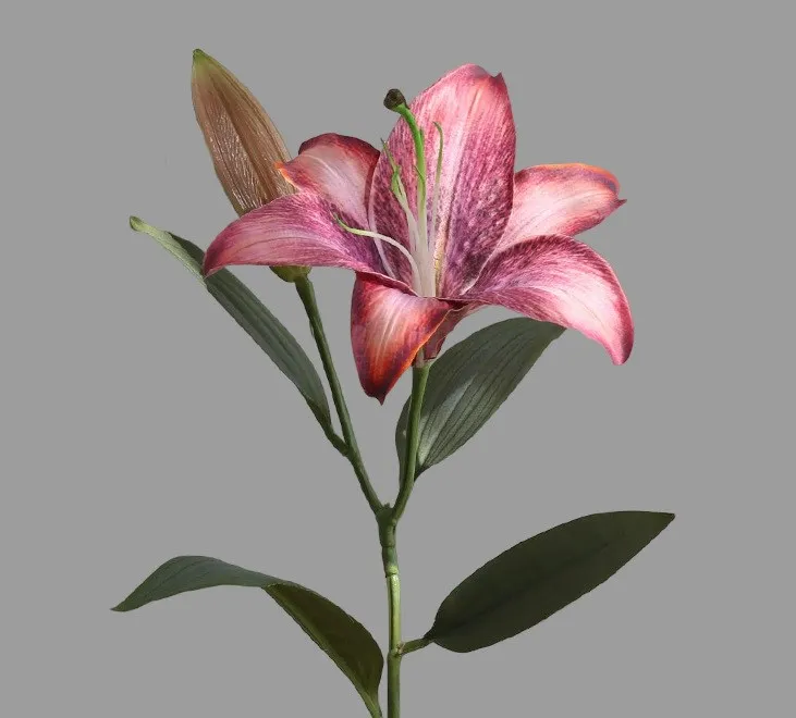 

Lily Artificial Flower Wedding Decoration Home Hotel Restaurant Office Outdoor Garden Decoration