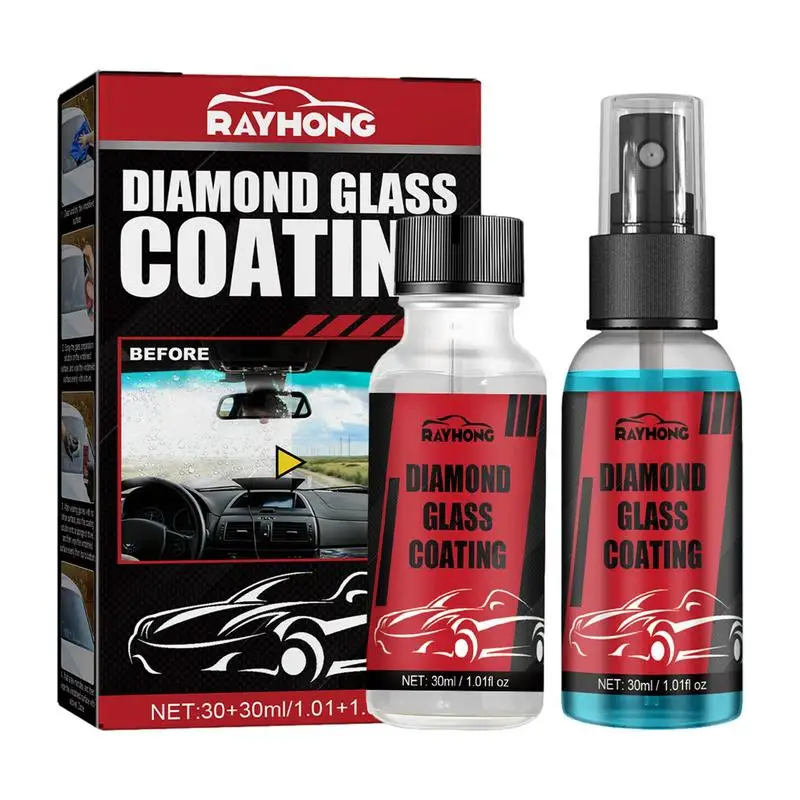 

Car Windshield Cleaner Glass Stripper Water Spot Remover Deep Clean Water Spot Remover Automotive Glass Cleaner For Coatings