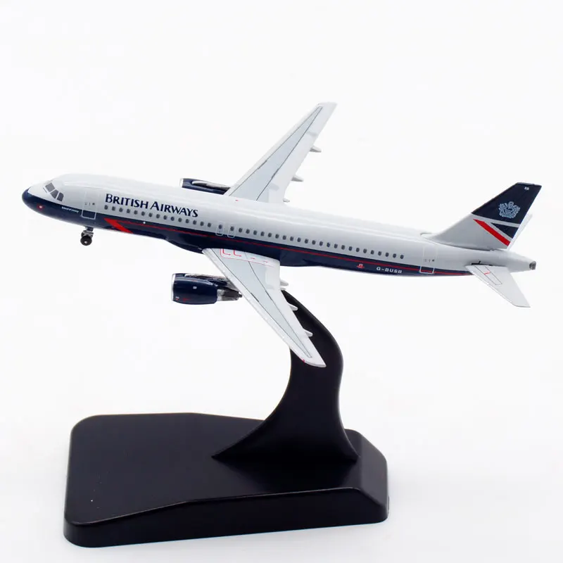 

Diecast 1:400 Scale British Airways A320 G-BUSB Alloy Aircraft Model Collection Souvenir Ornaments Display Toys Gift