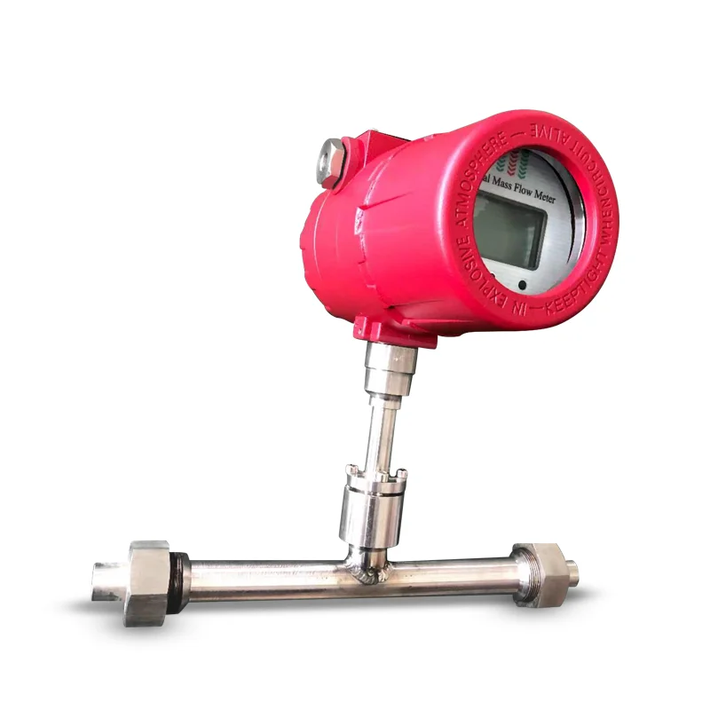 

4-20mA CO2 Gas Flow Meter Nitrogen Thread Thermal Mass Flow Meter