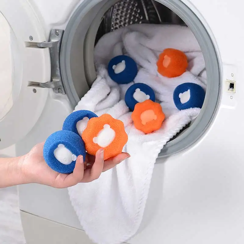

Washing Machine Hair Removal Laundry Cleaning Ball Dirty Fiber Collector Washing Machine Filters Tools For Household Necessities