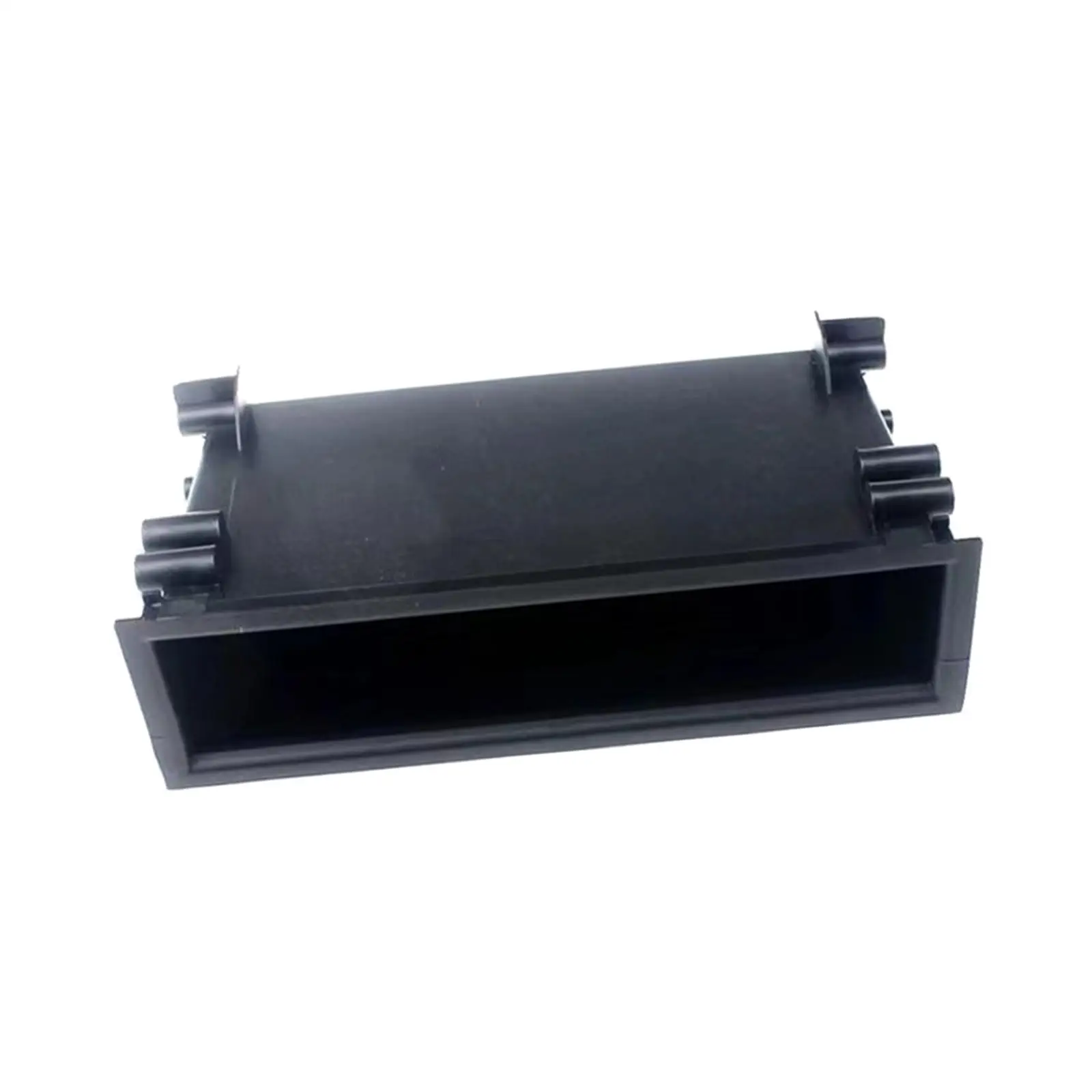 

Car Radio Pocket Black Single Layer Organizer Storage Baskets for High