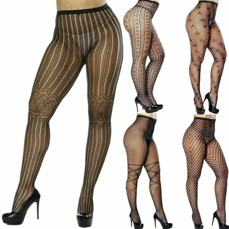

New Women Ladies Sexy Sheer Pantyhose Mesh Socks Tights Lace Fishnet Stockings
