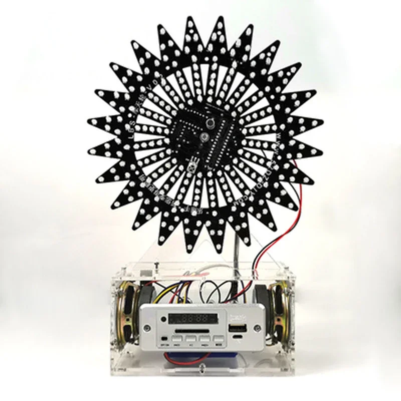 Модернизированная версия автоматических вращающихся красочных светодиодных