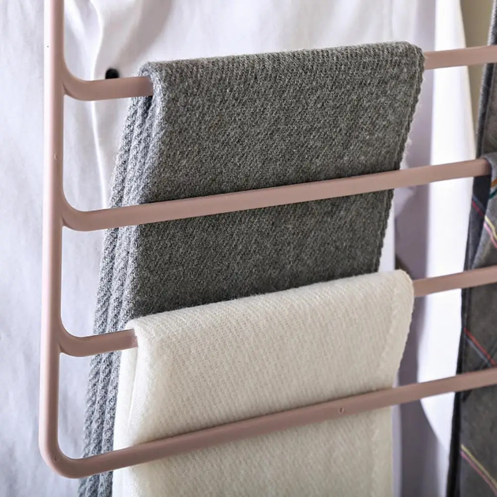 5-слойная вешалка для брюк многофункциональная одежды пластиковая галстуков и