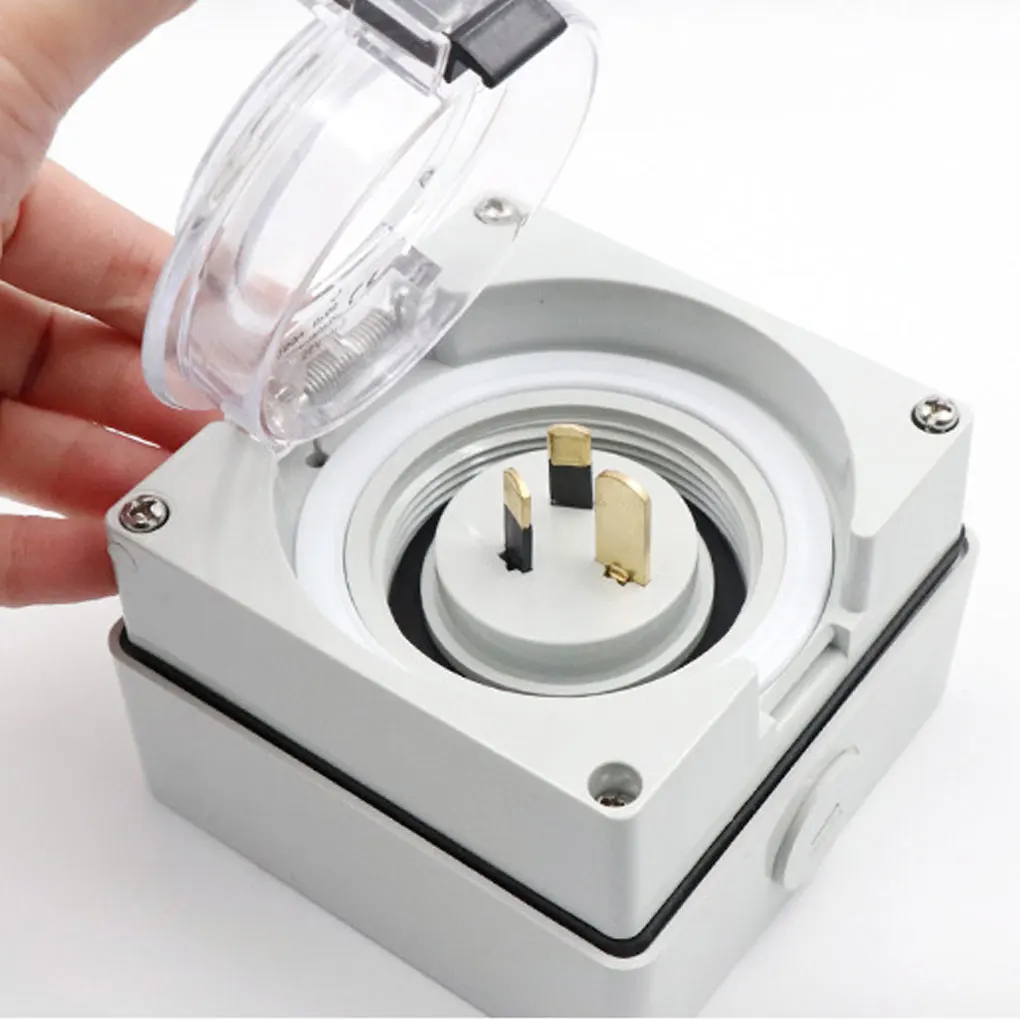 

Electrical Socket Power Inlet Waterproof Long-lasting Multipurpose