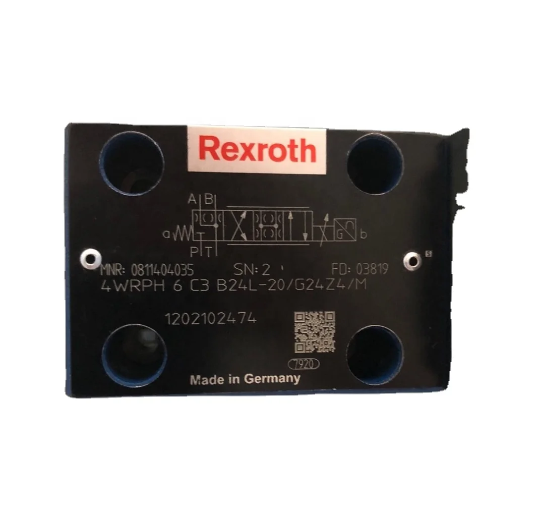 

Rexroth Electric Hydraulic Control Valve 4wrph 6 C4 B24l-2xg24z4m Proportional Directional Control Digital Valve